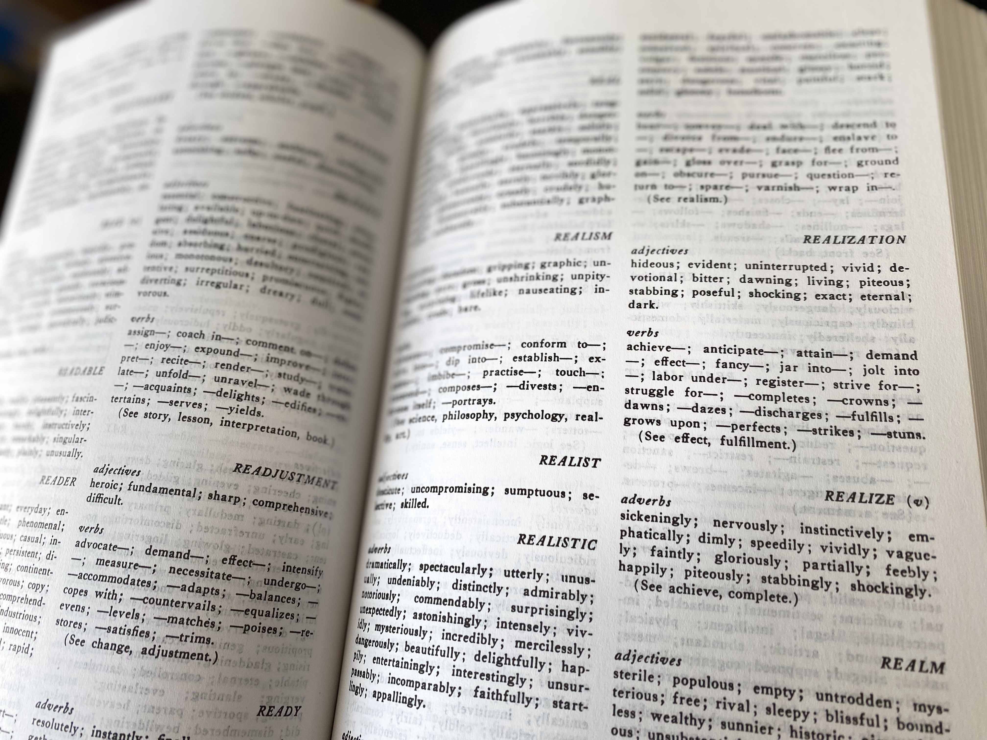 Pages of The Word Finder